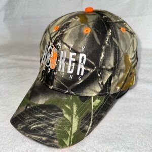 Dirty Hooker Fishing Gear Camo Trucker Hat Snapback OTTO Hunting Camouflage